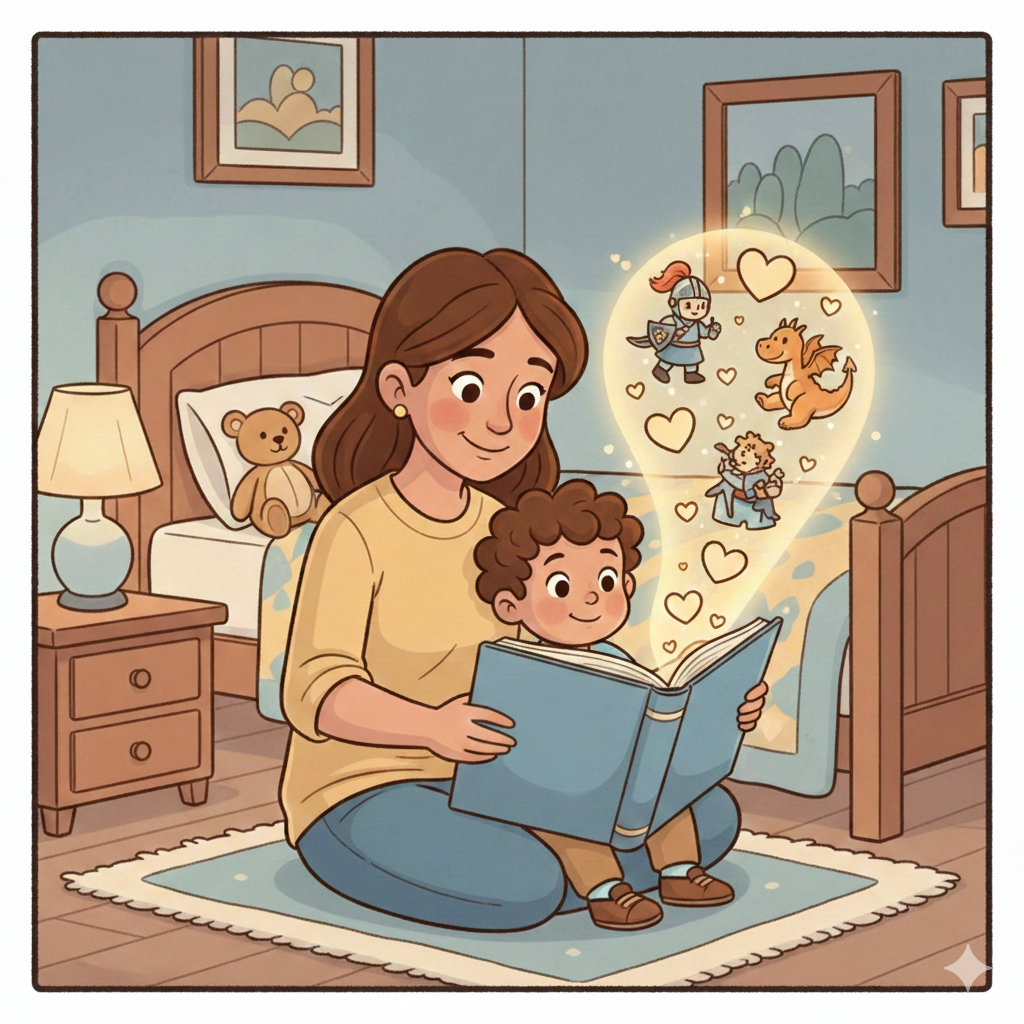 Cover image for: Bedtime Stories With Your Child’s Name: A Gentle Way to Build Connection